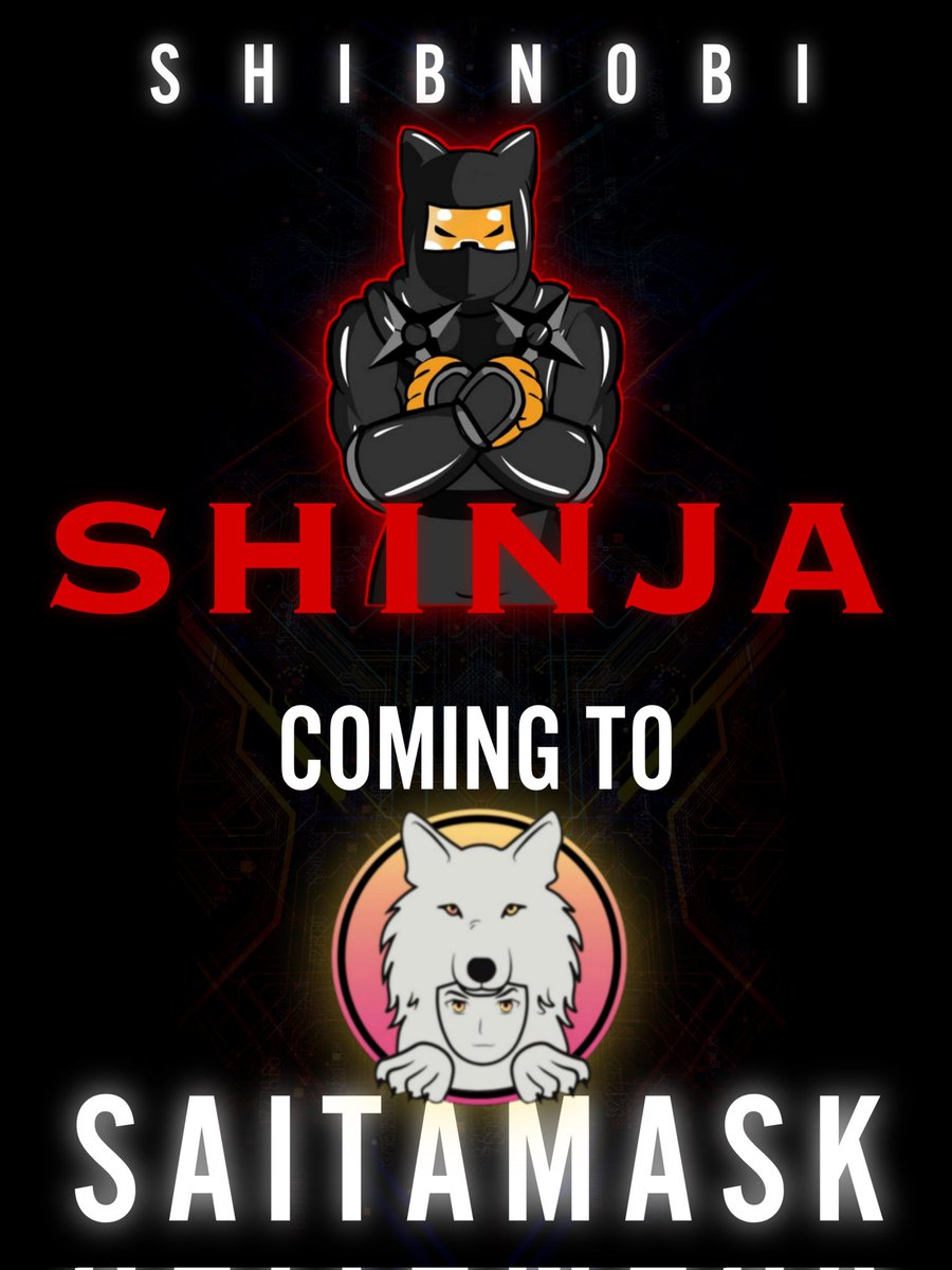 Shibnobiindia's tweet photo. #Shibnobi x #SaitaMask = #SHIBNOBIISTHENEXT1000X 
Get your bags ready #ShibnobiArmy   soon we are going to moon 🌖 https://t.co/vA1L8qSlIs