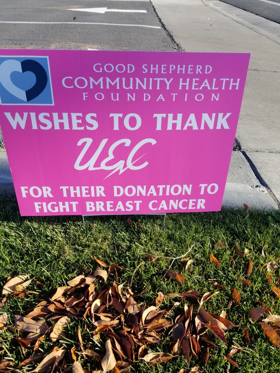 GoodShepherdCo5's tweet photo. Thank you to our friends at @UECooperative for your AMAZING fundraising efforts! Your generous contribution will go towards the prevention and treatment of #breastcancer You truly have made our community a #healthier place to live https://t.co/R9wHeaHltC