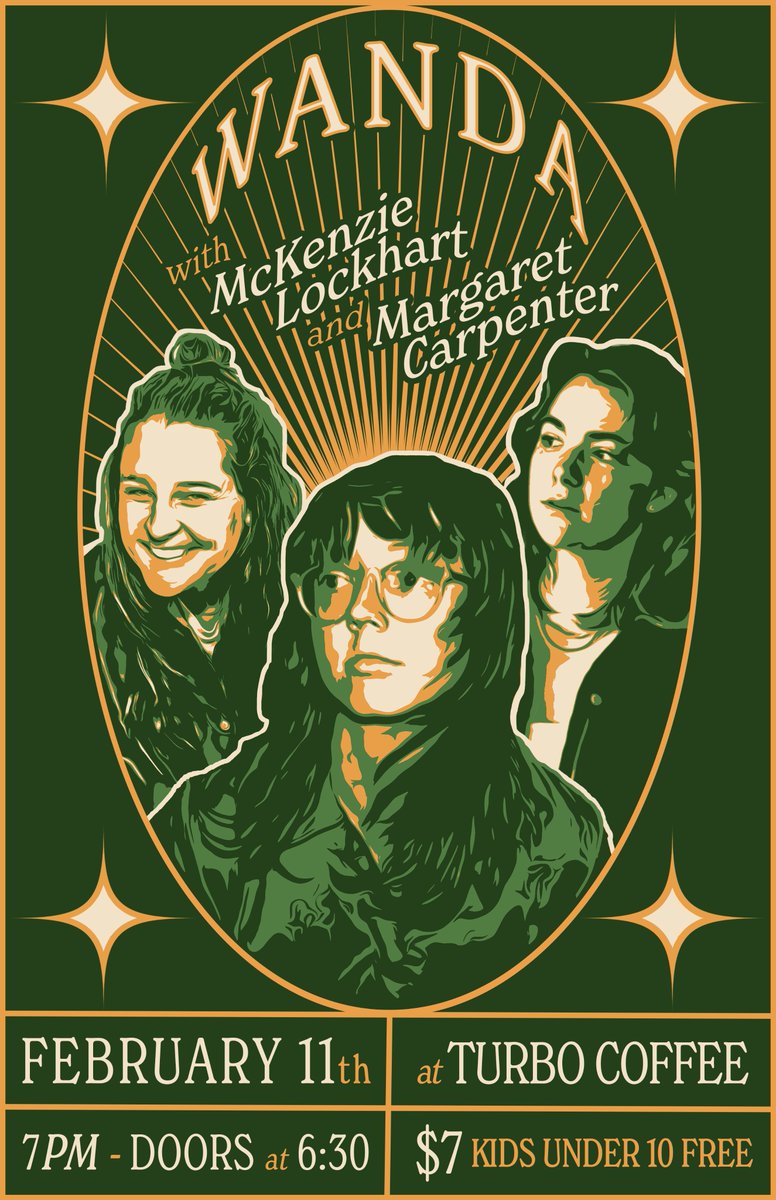 ANNOUNCING a solo show at TURBO COFFEE in FLORENCE ALABAMA