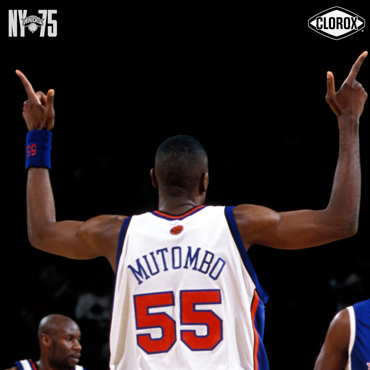 Dikembe Mutombo  Knicks, New york knicks, Knicks basketball