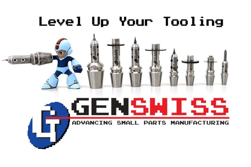 SwissType1's tweet photo. POWER UP with Ti-Loc tooling and conquer wiley tooling situations!

#genswiss #cncswiss #metalworkingscience #instamachinist #precisionturning #precisiontools #practicalmachinist #makingchips #cncmachining https://t.co/utweOPtEUG