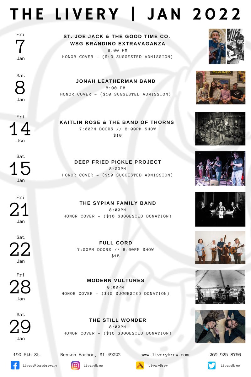 💥 Live Music at The Livery in 2022! 💥 - mailchi.mp/28f72959a7f8/a…