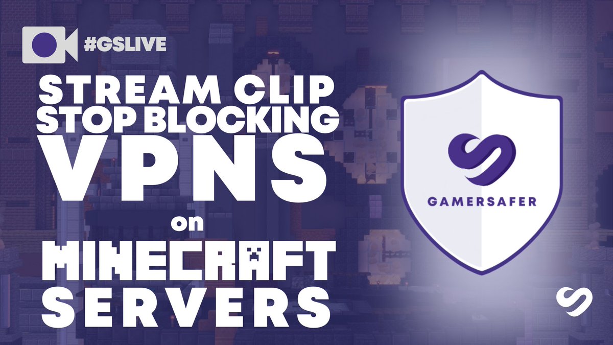 cafestifflered's tweet photo. Should Minecraft Servers BLOCK VPNs? We say "No" in this #GSLive stream clip:
https://t.co/L1sDhb2IG2 https://t.co/eQ04CutZN3