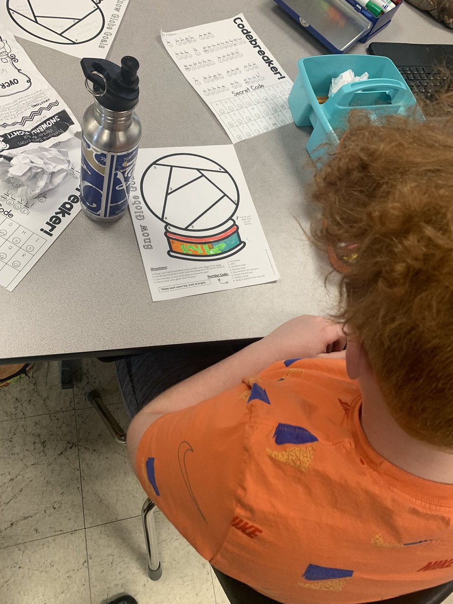 hyde4th's tweet photo. First day back and students have done a great job setting academic and personal goals for 2022!! @HydePrincipal @HydeElem #GoWarriors https://t.co/SuYh92me2A