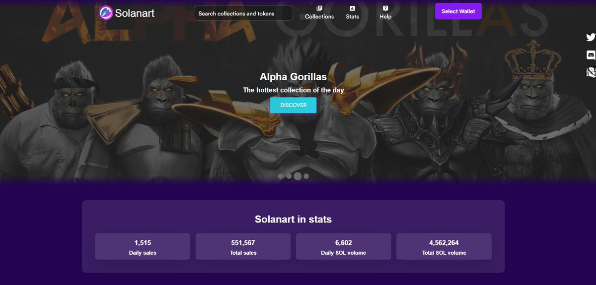 Alpha_Gorillas's tweet photo. THE ALPHAS ARE COMING SOON TO SOLANART!

We have done it again! All of us TOGETHER 

Every single tweet, Instagram post, story or comment has led to this moment! 🔥

It was worth it.🙏

Straight to the top!🚀

#Solanart #AlphaNFT #Solana #SolanaNFTs #SolanaAirdrop #NFTs #NFT https://t.co/P70RDkbLYz
