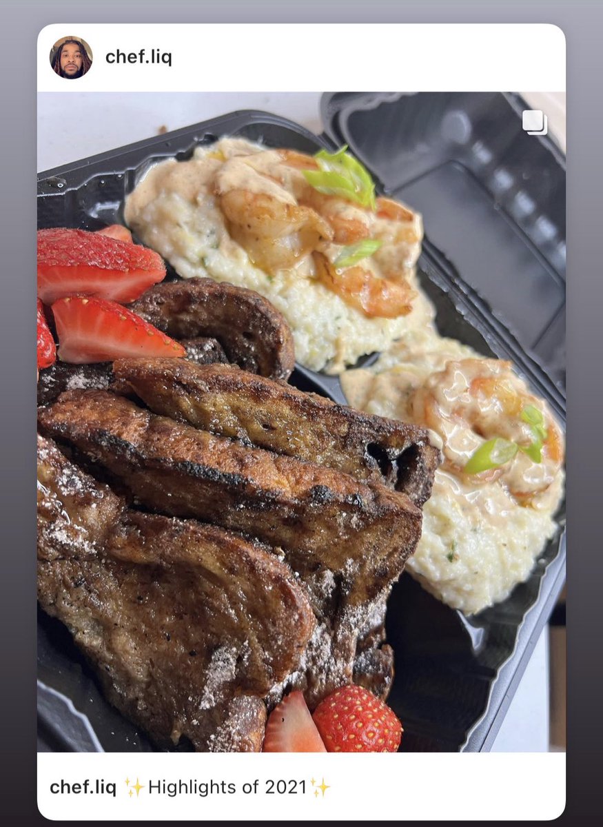 ChefLiq's tweet photo. Go show this some love on Ig for me @chef.liq https://t.co/Rvnm3O6Iyq