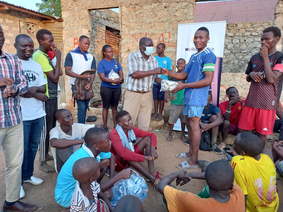 This being a football year we have started it on a higher notch with friendly matches to try build cohesion and unity among youths of Nyali during this election period in partnership with <a href="/WeRiseAfrica/">WeRise Africa</a>
#SoccerForPeace