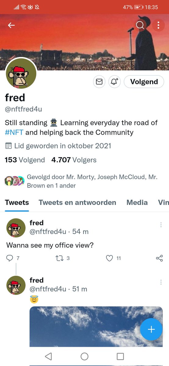 MauriceBoud's tweet photo. @nftfred4u Done
My adress
0x2bFD895dfbaeCF3D381996f1e9d0366b079686f8 https://t.co/7WvdukUjU3