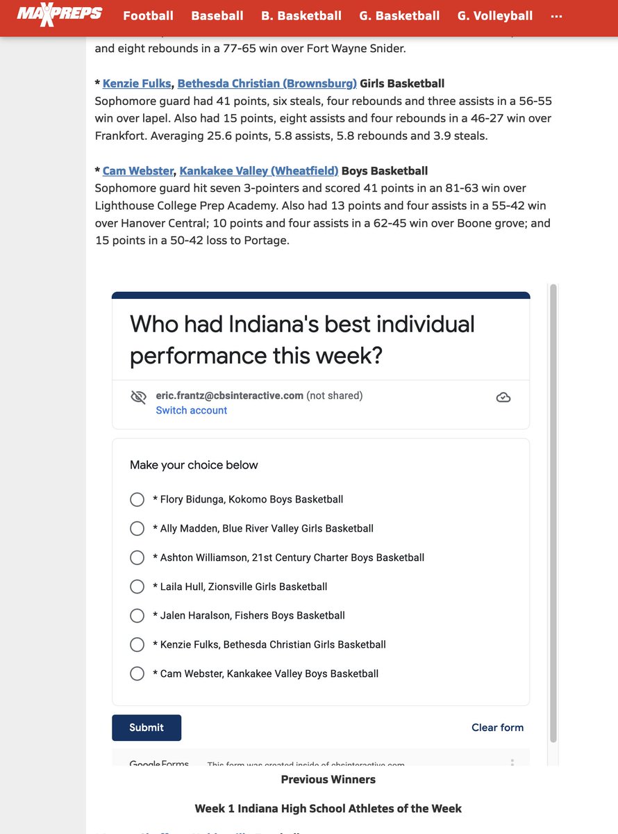 Patriot Athletics tweet media