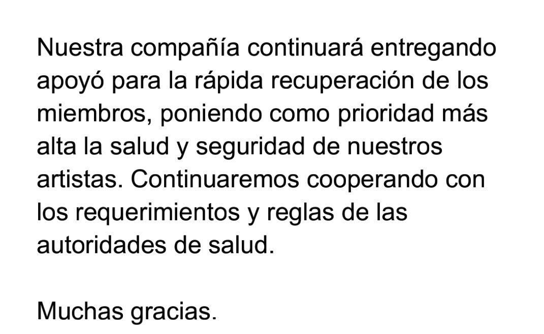 tkismagic's tweet photo. “Nos gustaría informarles que los miembros de BTS RM y Jin se han recuperado completamente y su cuarentena ha concluido a partir de hoy al mediodía, 4 de enero.”
Ellos son tan fuertes, todos están saludables ahora, los quiero 🥺💗
#BTSRM #BTSJIN #RMMerchStyle #JinSoul #BTSARMY https://t.co/qrKSb9WeNU