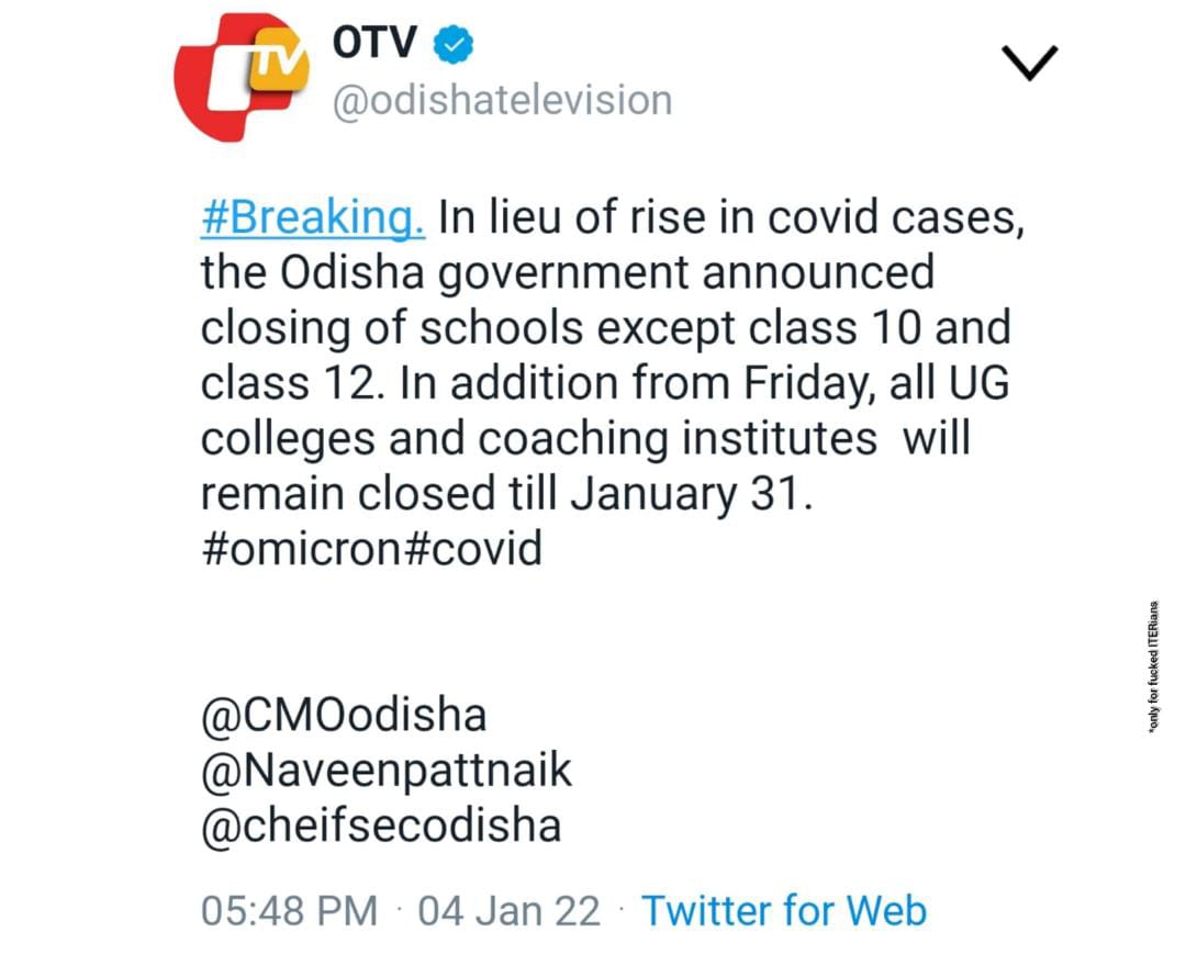 OTV tweet media