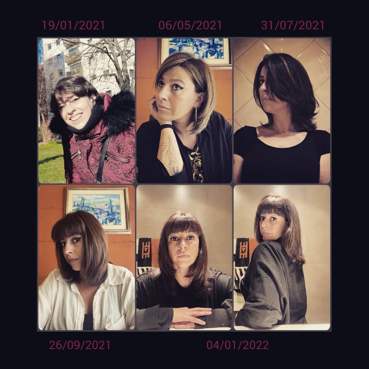 tona81gi's tweet photo. Evolució cabell. 1 any (aprox.) 😉
(Última rapada al —núm.— 2: 08/07/2020)
#HairEvolution #shorthairtolonghair #OneYear #Style #HairStyle https://t.co/vqs7K0qhUV