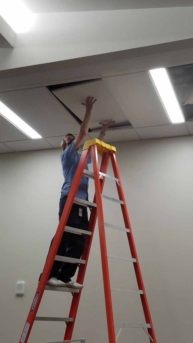 MDDGS's tweet photo. Along with reviewing the operation of 138 variable air volume boxes throughout the structure, they also added remote sensors to the building's equipment to detect problems in advance. #DoingGreatService https://t.co/QwwW2qnNff