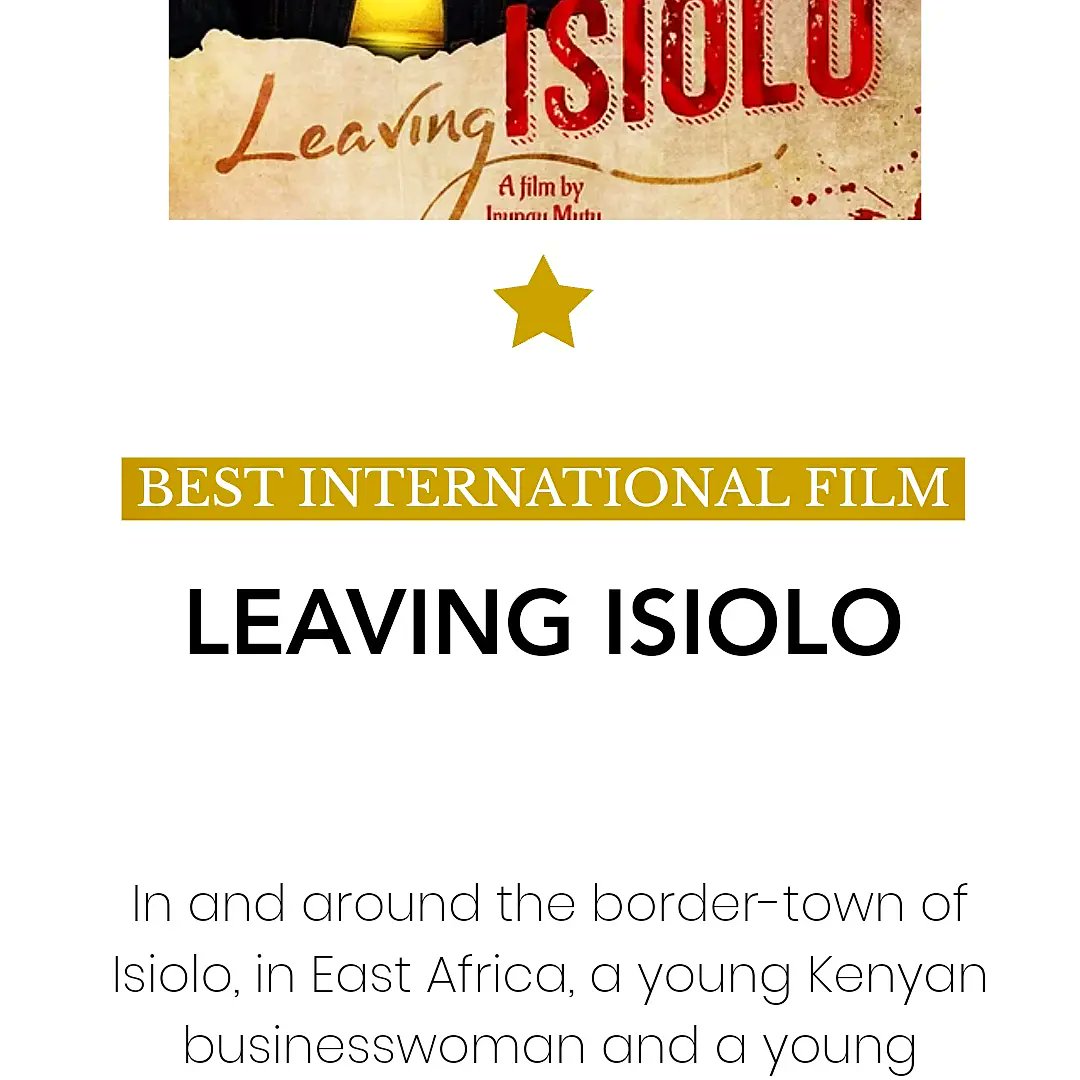 LeavingIsiolo's tweet photo. Congrats to our amazing #cast, #crew &amp; #TEAM! We won our 1st award last month-Best International Film AT @IBFFNashville 2021! 🙏🏾😌 Amazing films, insightful panels, incredible filmmakers &amp; superb staff. Thank you! #LeavingIsiolo #InternationalBlackFilmFestival #IBFF21 #IBFF2021 https://t.co/o4In617m95