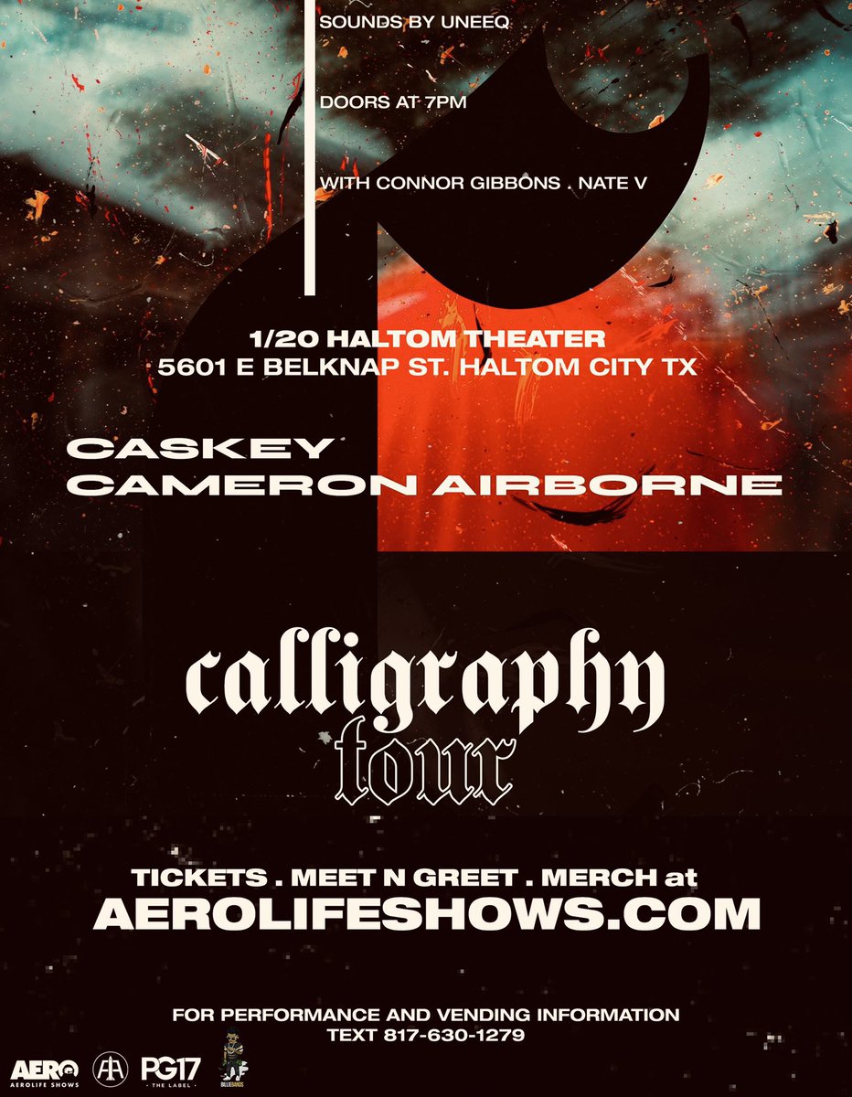 64pandq's tweet image. 🚨NEW SHOW ALERT🚨 
JANUARY 20th @ Haltom Theatre i’ll be performing “Forever” w/ @connorgibbons97! 
We’ve got physical autographed tickets for sale!! DM ME NOW BEFORE WE SELL OUT!! ❤️‍🔥♾
#CalligraphyTour @caskeysnotdead @CameronAirborne @natexvalentine