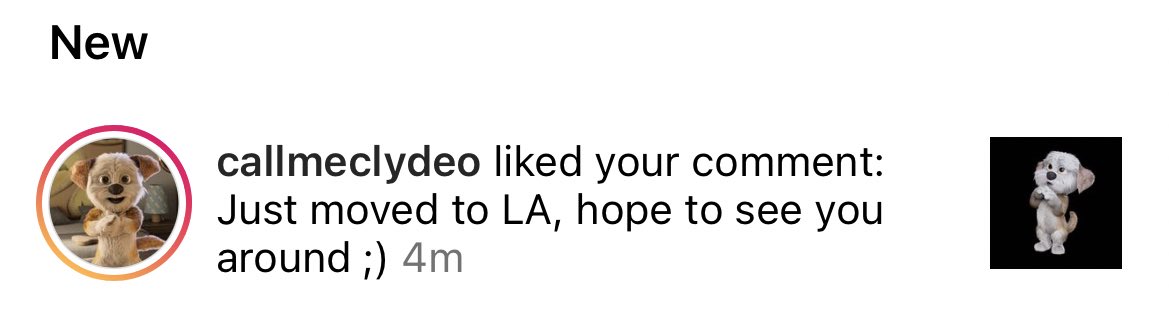 First callmeclydeo notice !! 😭❤️