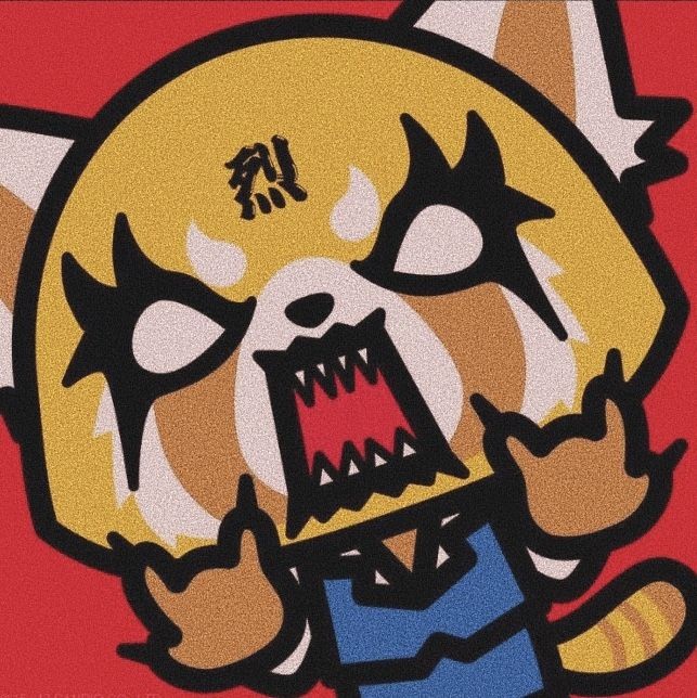 TheLawOfWrath's tweet photo. \\ Hello guys I have two days off work I'm now free to Rp as much as I can with y'all anyways have a great night or day see y'all soon #Retsuko #Imsimping !! https://t.co/qwFFIyOZ4L