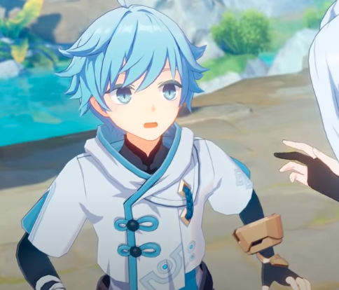 dailychongyyun's tweet photo. Now that i saw this animated chongyun i will never shut up about him, im sorry to the people with notf on https://t.co/jXoIEdDCXq