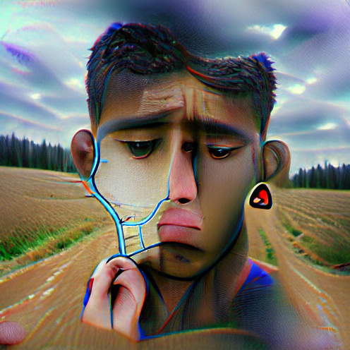ProjectFeeling_'s tweet photo. "Feeling Lost"
Project Feelings
Sneak Peek! 

https://t.co/N73tr6b6W2

#ProjectFeelings #AIart #AIArtwork #Art #NFT #nftart #NFTCommmunity https://t.co/qOV6zNeuQC