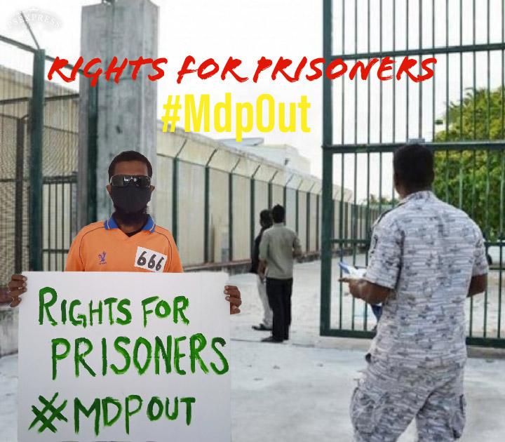 Rights for prisoners. <a href="/ibusolih/">Ibrahim Mohamed Solih</a> <a href="/MohamedNasheed/">Mohamed Nasheed</a> <a href="/evattey/">Eva Abdulla</a> <a href="/hrcmv/">HRC of the Maldives</a> <a href="/UN_HRC/">UN Human Rights Council</a> <a href="/BigaroHasanaa/">KOMANDOO</a> <a href="/fourmea/">forme</a> @AWKWORDrap <a href="/ESAmaldives/">Esa Abdulla 🇵🇸Free 𝓟𝓪𝓵𝓮𝓼𝓽𝓲𝓷𝓮 🇵🇸</a> <a href="/mnaweez/">Akku</a> <a href="/abdulla_shahid/">Abdulla Shahid</a> <a href="/Mausoom_Maus/">Abdulla Mausoom</a> @a_munaaz <a href="/ShimranAb/">Imran Abdulla</a> <a href="/ahumadhumohamed/">Ahmed Mohamed</a> <a href="/ahmedshaheed/">Ahmed Shaheed</a> <a href="/HaswellUN/">Catherine Haswell</a> <a href="/Imthiyazfahmy/">𝐈𝐦𝐭𝐡𝐢𝐲𝐚𝐳 𝐅𝐚𝐡𝐦𝐲</a> <a href="/MDPSecretariat/">MDP Secretariat</a>