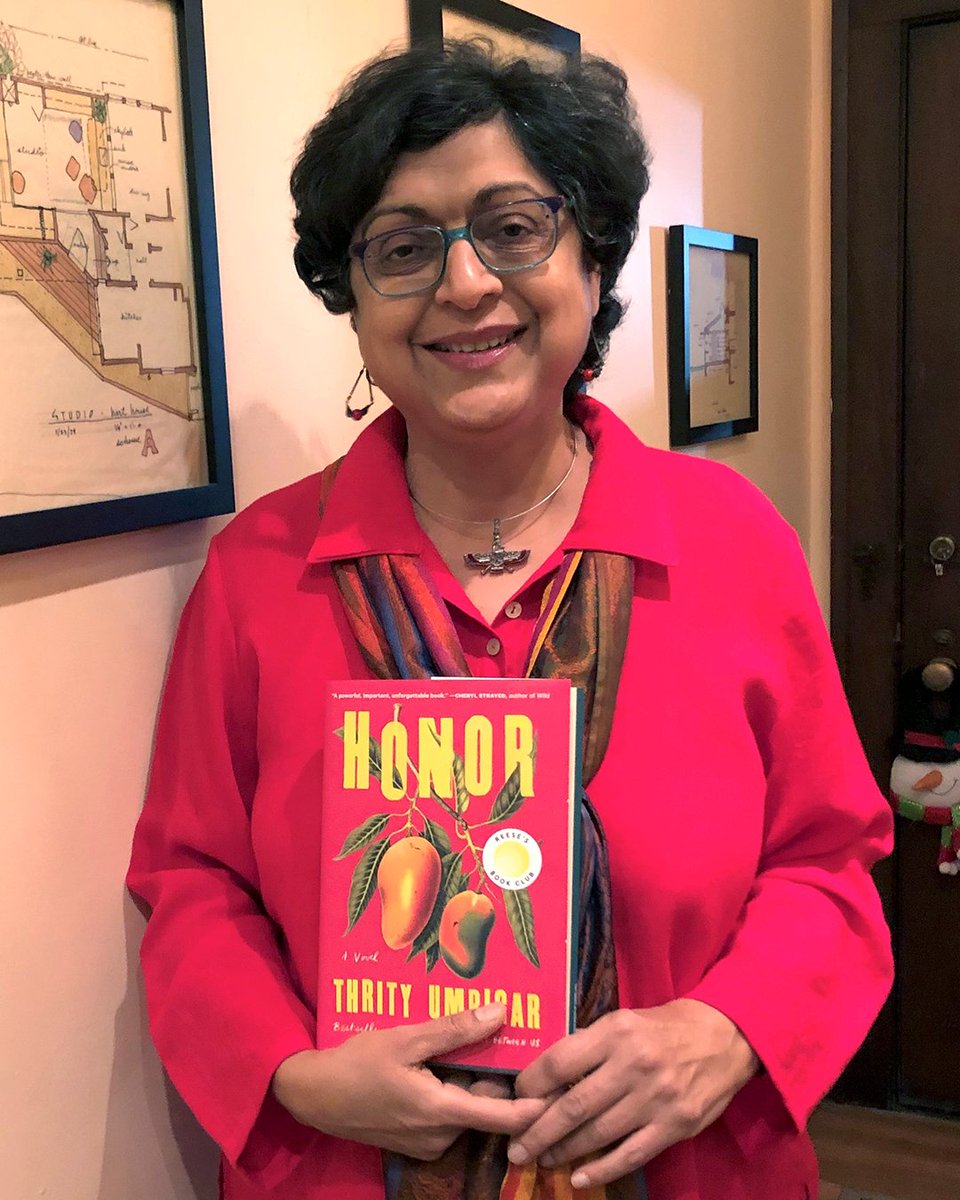 ReesesBookClub's tweet photo. Happy New Year, #ReesesBookClub! 

Our January Pick is #Honor by @ThrityUmrigar. 📖 This powerful and emotional story is about family, devotion and the complexities of journalism. 

Read along with us here: https://t.co/1PA8vwCHuI https://t.co/g3B177kBW9
