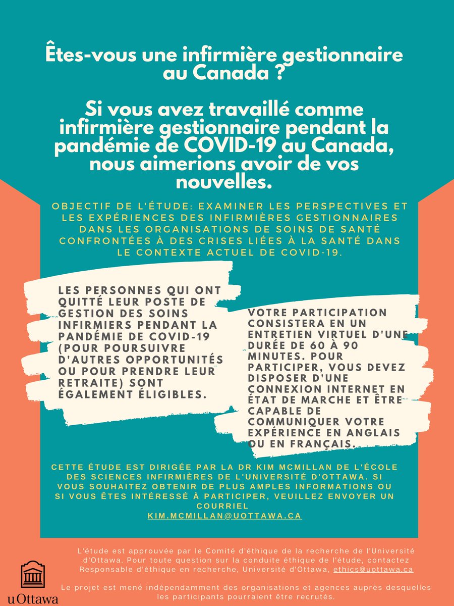 Nurse_KMac's tweet photo. We've open up recruitment to ALL of Canada. Please share widely with your nursing and nursing leadership networks. @ame_perron @DrDaveHolmes1 https://t.co/QDq3WN6R2m
