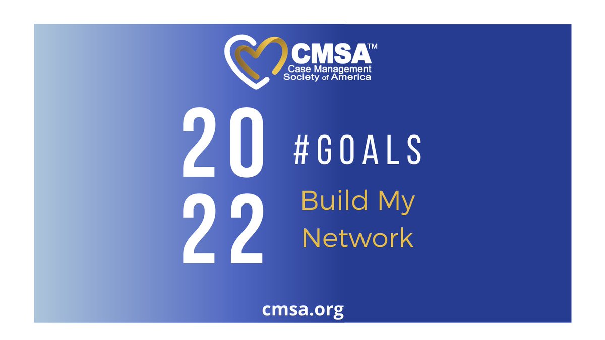CMSANational's tweet photo. It's time to set your goals for the new year. Want to build your network? Join #CMSA!
Members save over $1,500 a year through discounts, free CE access, digital downloads, and more, plus gain access to professional networking.
https://t.co/gtlUtZD1Xr
#2022Goals #BuildMyNetwork https://t.co/wl3vrd1gXX
