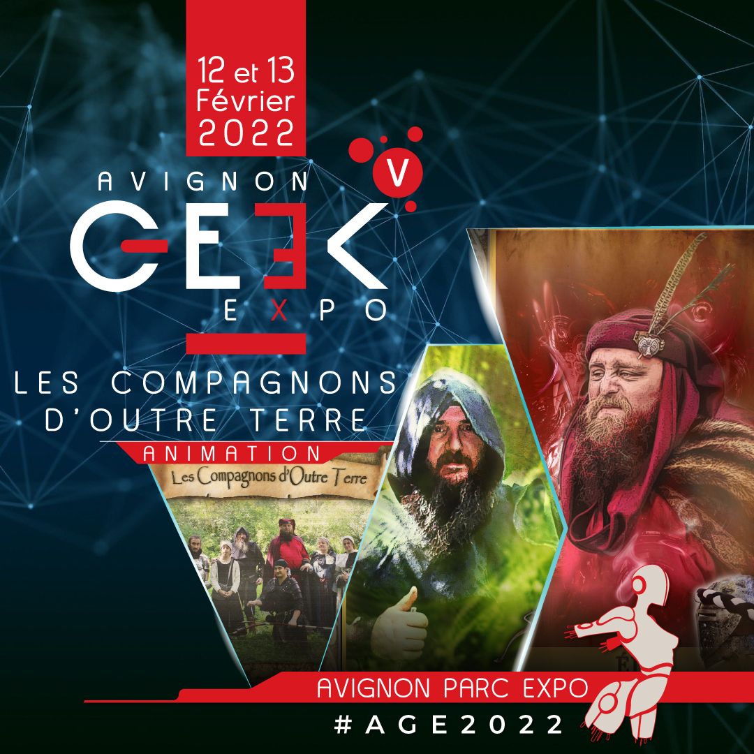 GeekExpoFrance's tweet photo. L'Association "Les Compagnons d'outre terre" vous ouvrira ses portes à Avignon Geek Expo 5, entre reconstitution d'époque, combat médiéval et bien d'autres surprises !
Pour remonter le temps➡️ https://t.co/rIiTwxuk28
#universmedieval #combatmedieval #avignongeekexpo https://t.co/3AOqmvfSSO