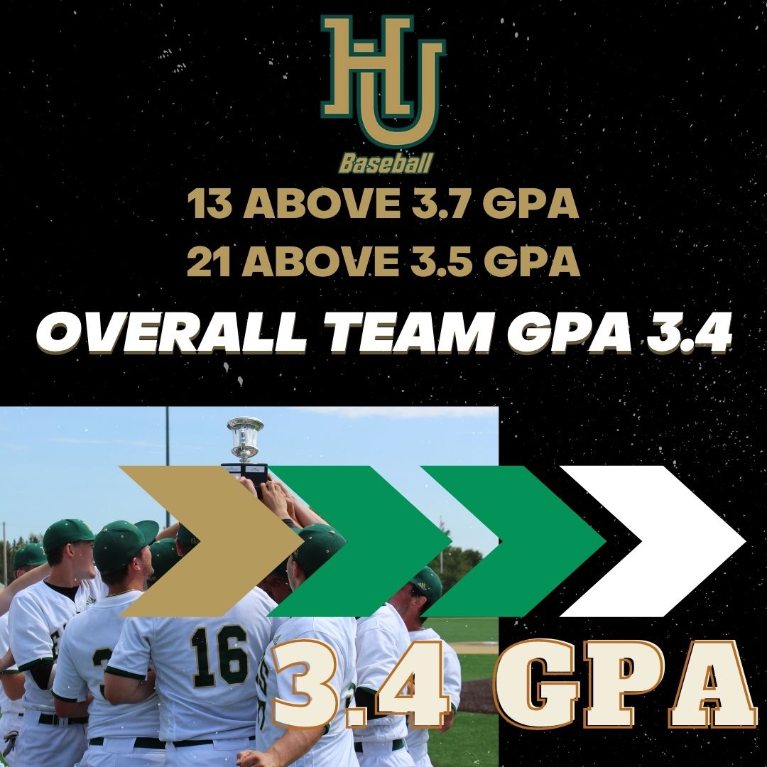 HussonBaseball's tweet image. Another great semester in the classroom!! 13 Above a 3.7 and 21 above a 3.5 and 30 above a 3.0!! #WinStudyRepeat #PROVEIT