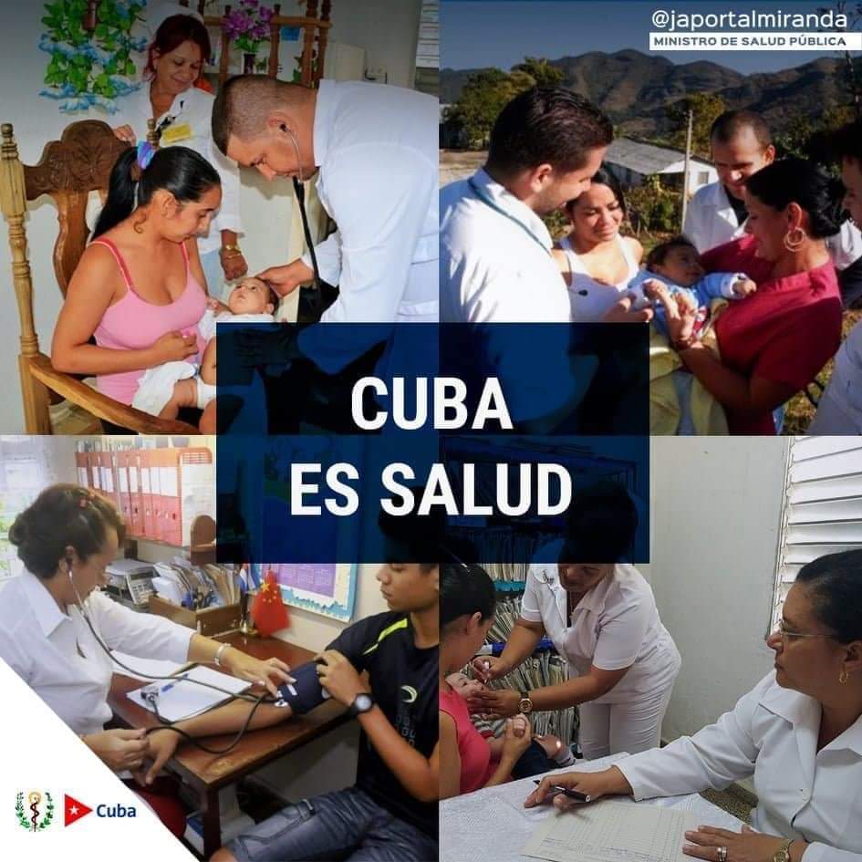 "Cuando se escriba la historia de estos años heroicos y gloriosos, entre las primeras filas estarán los médicos y enfermeras de la familia"... Se celebra 38 Aniversario  de creado el Programa del Médico y la Enfermera de la familia! <a href="/Cubacooperabol2/">Brigada Médica 🇨🇺 Bolívar🇻🇪</a> <a href="/Cubacooperabol2/">Brigada Médica 🇨🇺 Bolívar🇻🇪</a>
@LloviznaLa