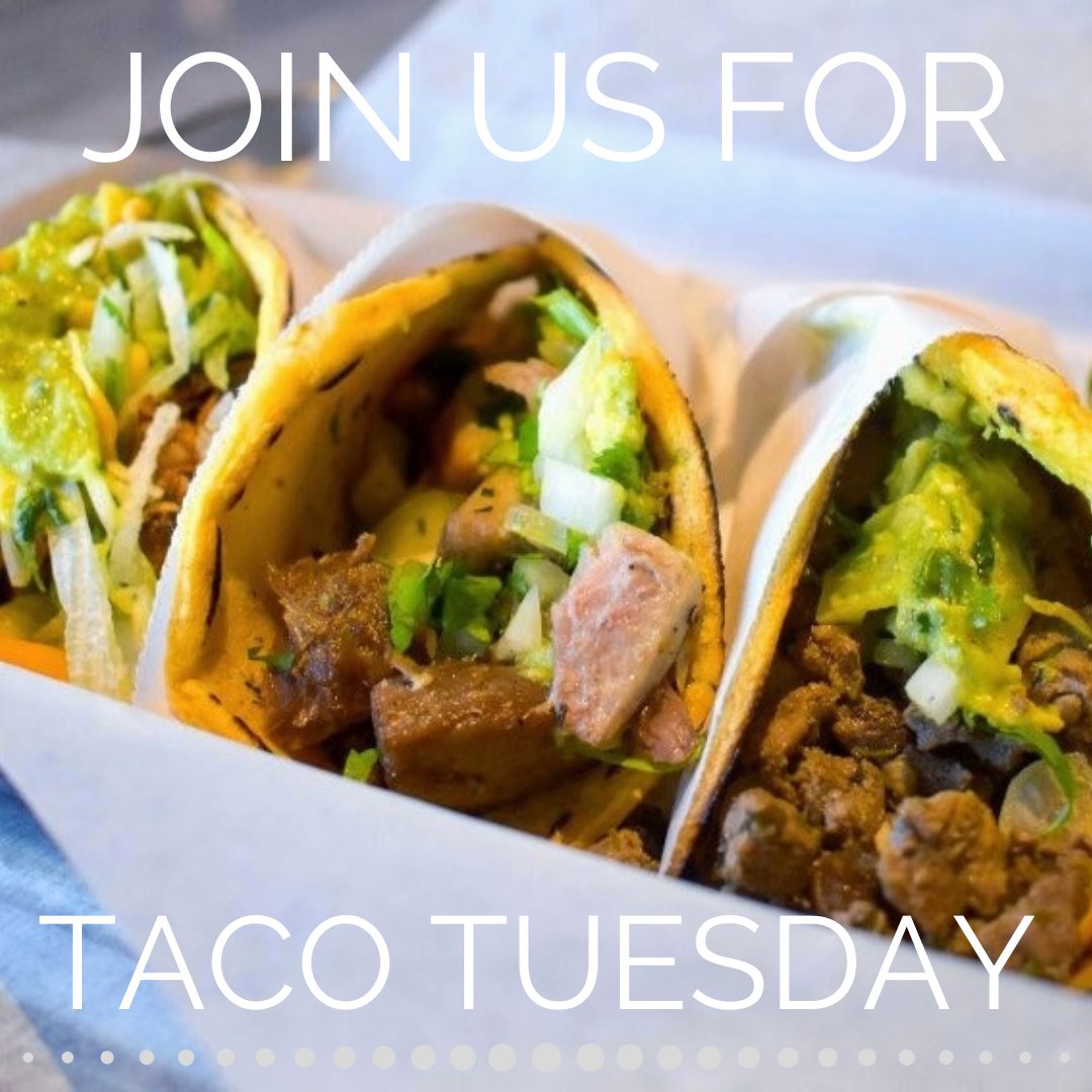 Start the first Tuesday of 2022 out right with Taco Tuesday at La Reforma! All of your favorite tacos discounted all day. See you soon! 😎