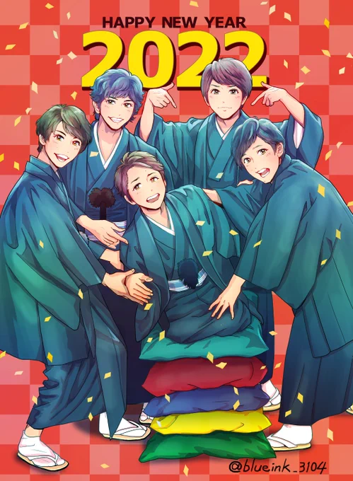 今年の年賀状絵でした🐯✨ 