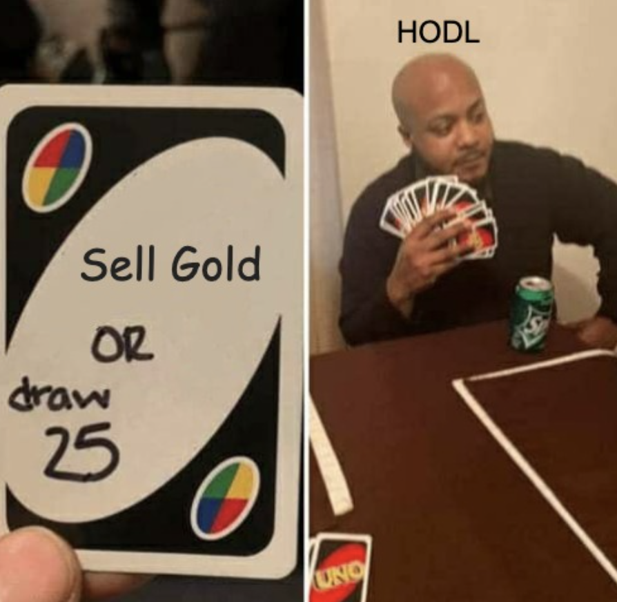 MalecaCoin's tweet photo. #Gold never stays where it is undervalued, so why should you? 

Make the move over to the precious metal #stablecoin life now 😎🥇

https://t.co/bq7QVt14er

#TheGoldStandard #GoldTo10k https://t.co/ObmUrjUiRP