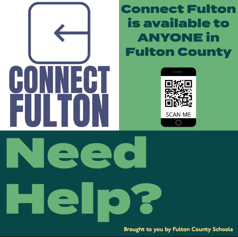 CAMontgomeryEDU's tweet photo. In the times of remote learning and well general COVID chaos we have two key resources: there is always help to find resources (Connect Fulton) and there is always someone for our students to talk to (Text4Help) #wegotyou https://t.co/zcpUJxZCvU https://t.co/fHIpqFAlgL