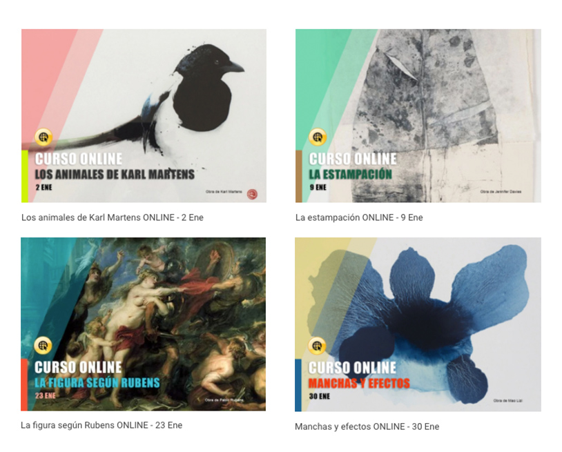 🎨 Píldoras de #Acuarela - ENERO '22

🖌 Los animales de Karl Martens - 02/01
🖌 La estampación - 09/01
🖌 La figura según Rubens - 23/01
🖌 Manchas y efectos - 30/01

👉 ¡Plazas Limitadas!

Más info: my.mtr.cool/hypdgihdzv

#cursosonline #cursosacuarela #acuarelaonline