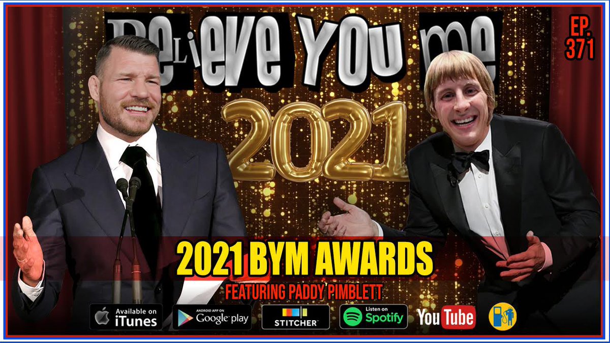 BYMPod's tweet photo. It's a BRAND NEW episode with @bisping and @theufcbaddy talking fighting in the O2 in March, signing with barstool and so much more plus the winners of the 2021 #BYMAwards and so much more!
Get the full audio and video here
https://t.co/Q0CAjXpxuB https://t.co/nj1JK5UKPn