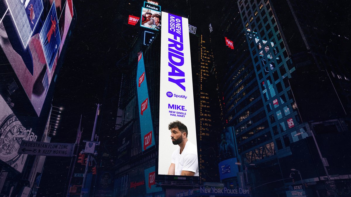 Dittomusic's tweet image. BIG scenes in the big apple 👀🍎

We&apos;re thrilled to see one of our #DittoDistributed artists @justmike lighting up the screens of Times Square! 🤩