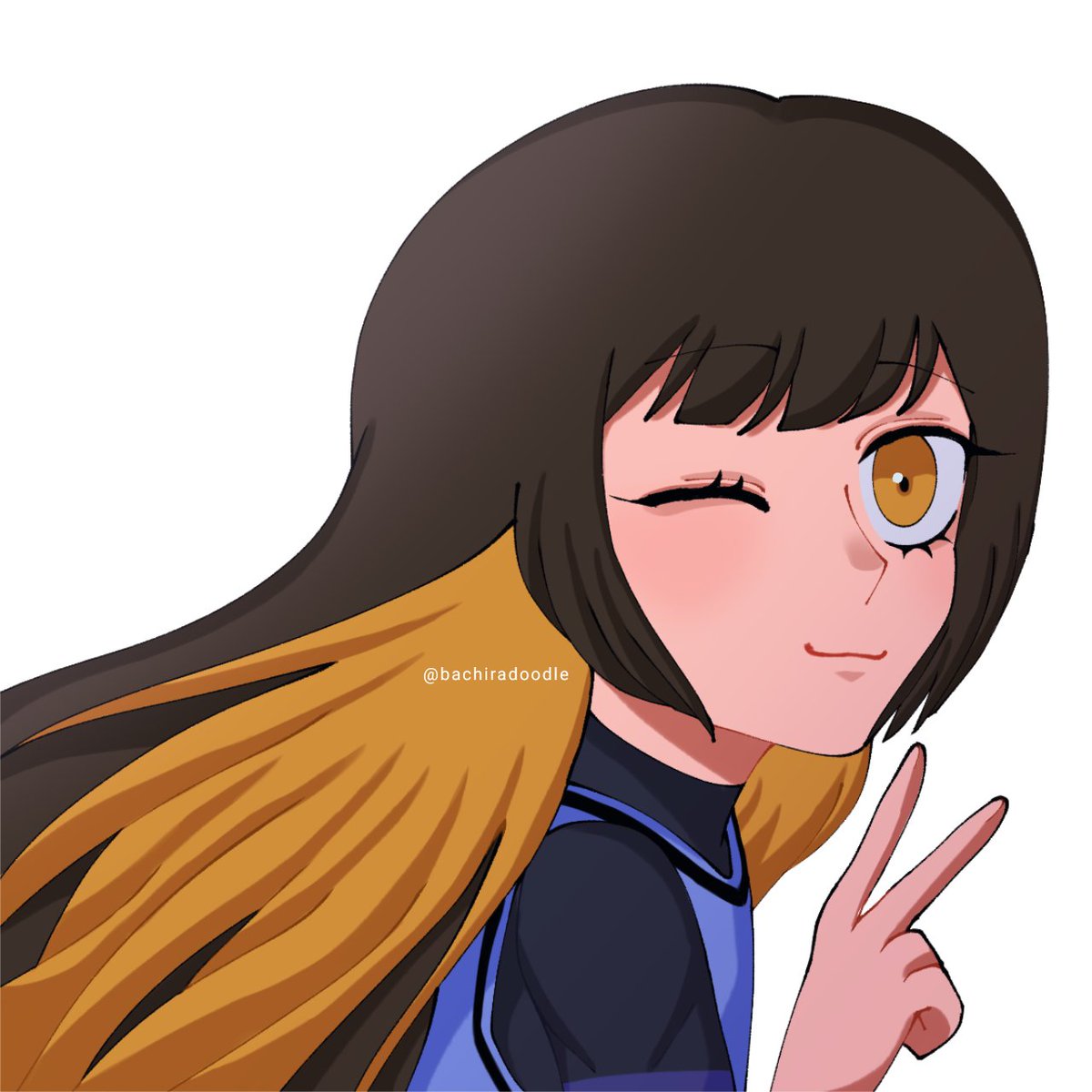 bachiradoodle's tweet photo. #4 🐝 long hair

#ブルーロック #bllk #bluelock #蜂楽廻 #bachira https://t.co/yhhd1tqLks