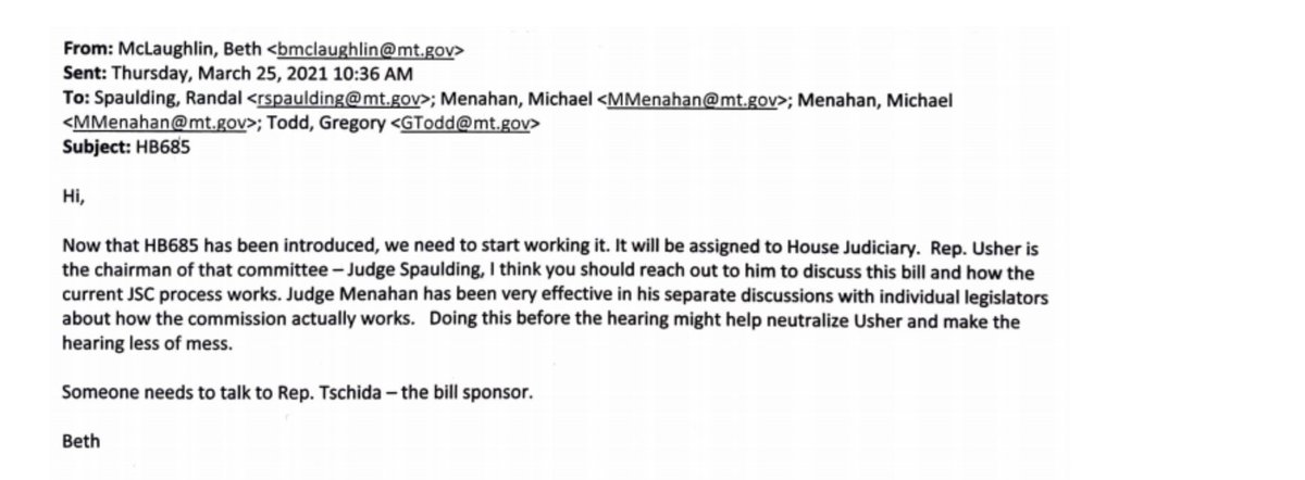 judge oversight process