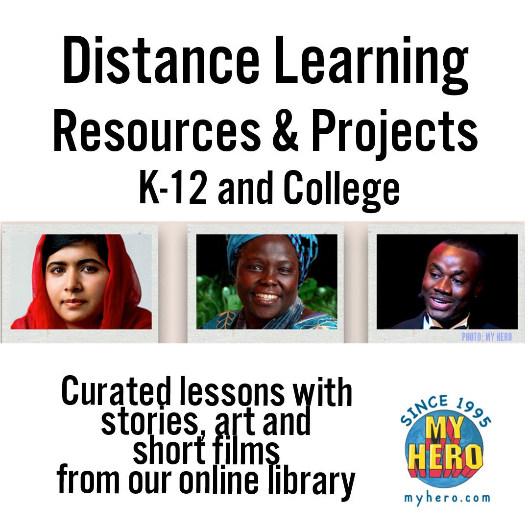 Laura_Nietzer's tweet photo. Covid numbers are up and schools are going back to virtual learning, MY HERO has free multimedia resources curated for distance learning for all subjects. https://t.co/yQDDOaRtp1
Teachers: Register for a FREE educator account: https://t.co/627G69Z1pn https://t.co/odxNUniB7i