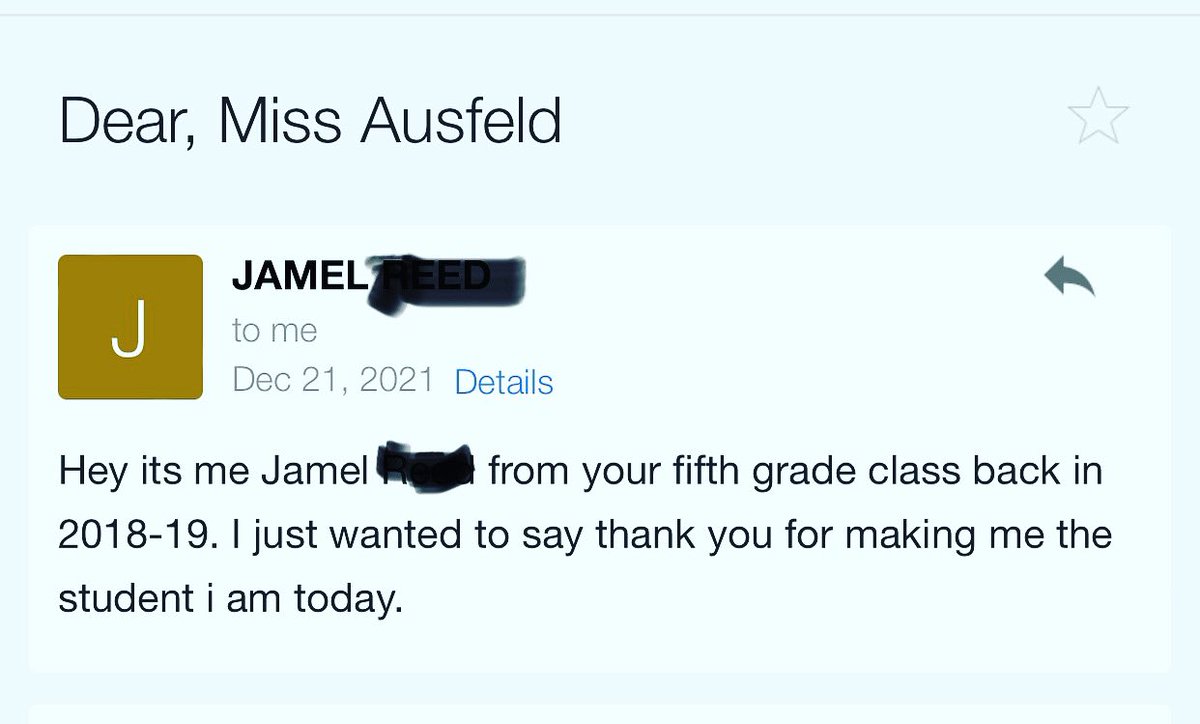 When you’re home sick and check your secondary school email and see this … my body aches everywhere but my heart is oh so full ❤️ #thisismywhy #SchenectadyRising #formerstudent