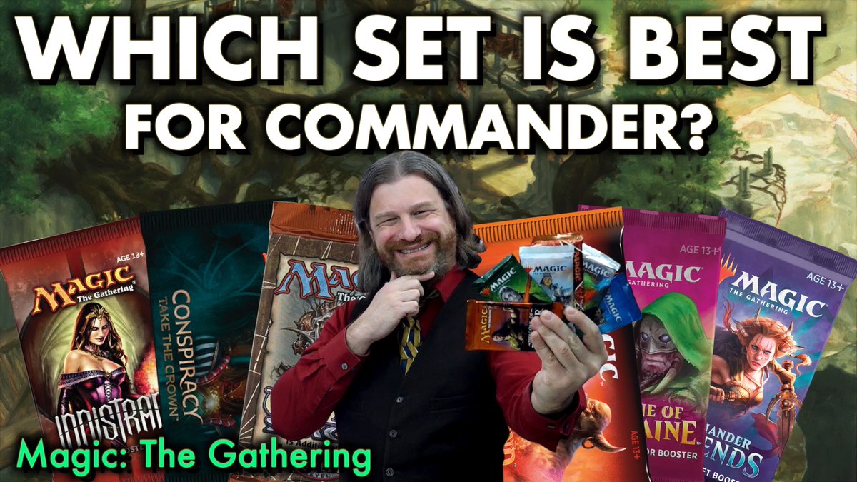 TolarianCollege's tweet photo. Which Magic: The Gathering Sets Are Best For Commander?
Video: https://t.co/xDTXBojXE0

#MTG https://t.co/Jh7Ei0L61m