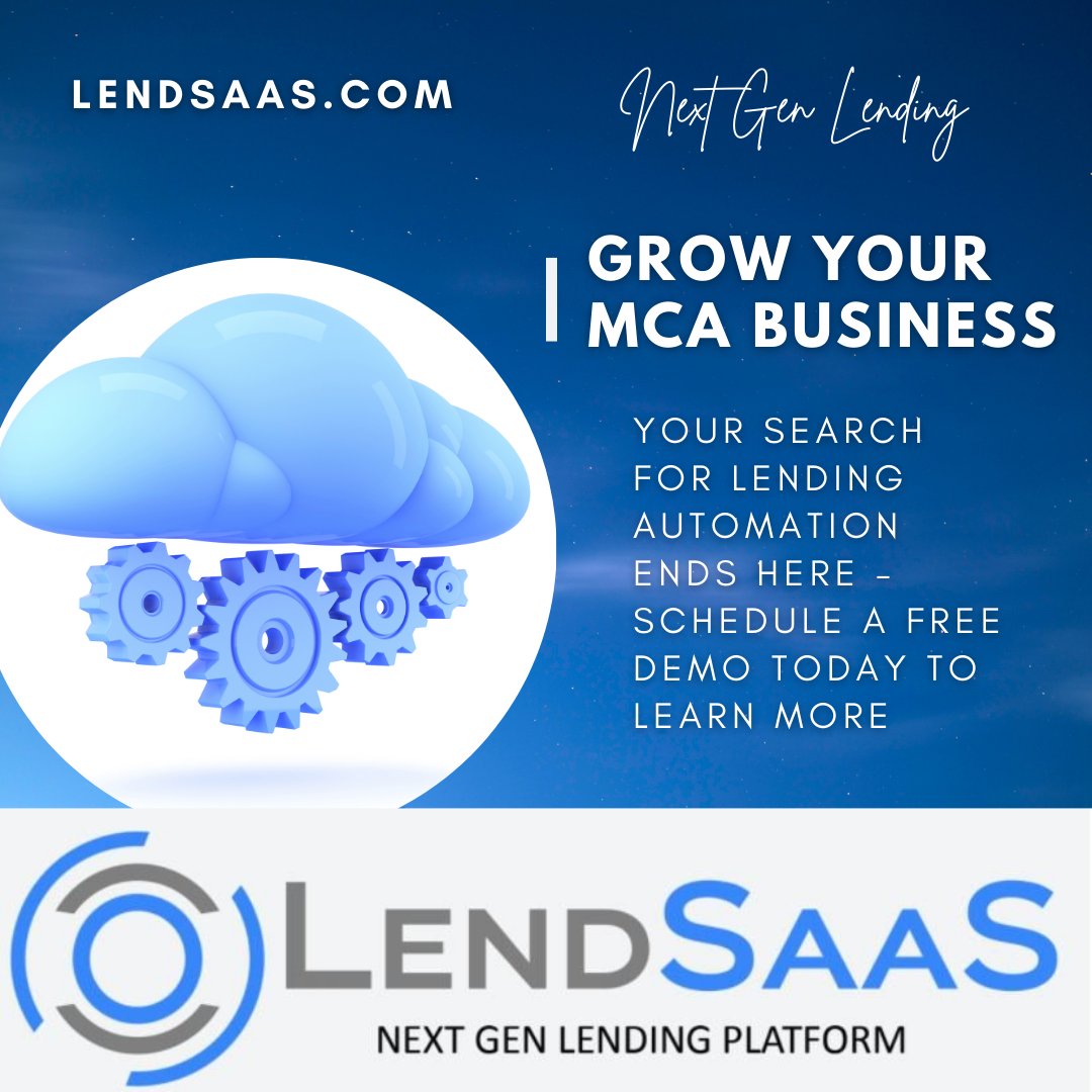 lendsaas's tweet photo. Your Search For Lending Automation Ends Here - https://t.co/PsZUSzxIPr

#merchantcashadvance #mcabusiness #mca https://t.co/RuXxZXBxFs