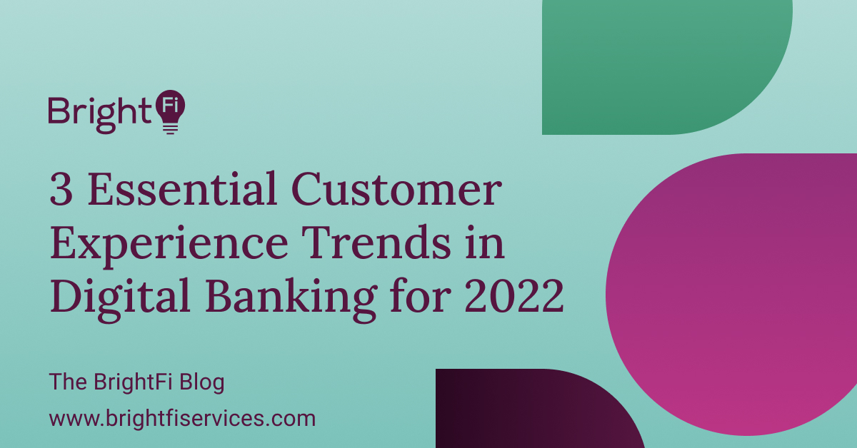 BrightFi_Serv's tweet photo. It’s all about the Customers! More than ever, business success in 2022 - especially in banking - is going to depend on your connection to your customers. Check out three Customer Experience Trends that will drive customer connection in 2022: https://t.co/PGMgFz0eqq https://t.co/pqK2HL45Dt