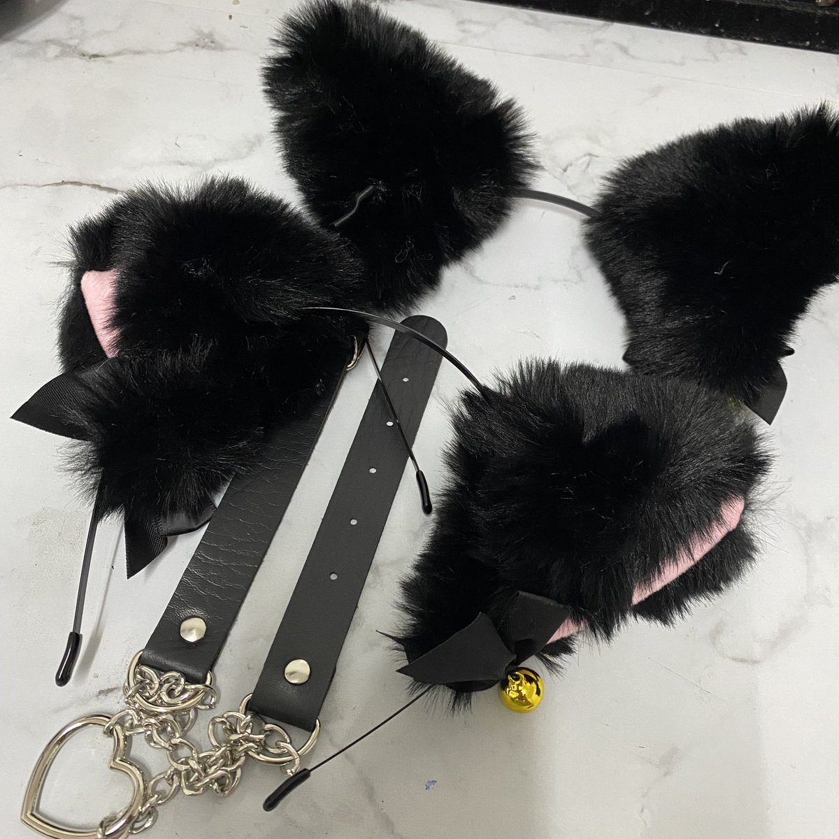 lemonetshop's tweet photo. น้องหูแมวกับโชกเกอร์มาถึงเค้าก่อนใครเพื่อนเลย รอเค้าจัดส่งภายใน 1-3 วันนะคะ🥺  #updatebylemonet https://t.co/Lwo5ciJZFP
