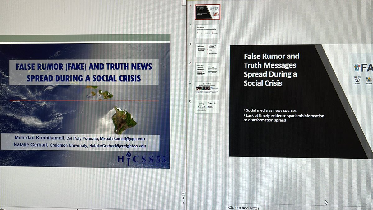 GISBAPP's tweet photo. Ever wonder how #falserumor and #truth messaged spread during a social crisis ? My beloved paper is nominated for best paper award and Iβm excited to share our findings! #BLM #Charlotteprotest #hicss #hicss55
https://t.co/GTND1Y7QOd https://t.co/2hupIj7b6X
