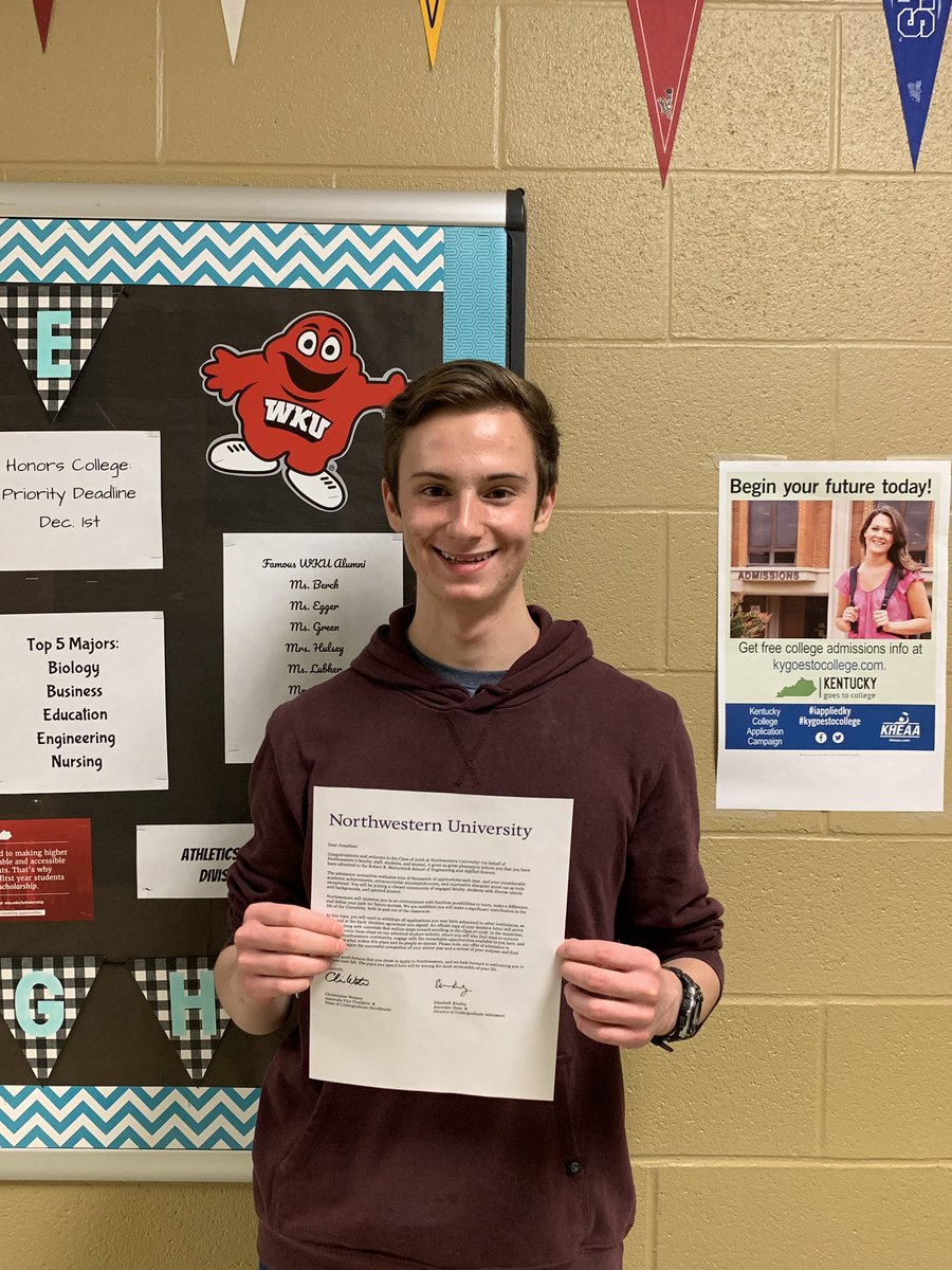 NOHSCounselors's tweet image. Senior Shout Out to Jonathan today! He was admitted to Northwestern University’s Robert R. McCormick School of Engineering &amp;amp; Applied Science! Congratulations!! 🎉 🎉 @NorthwesternU