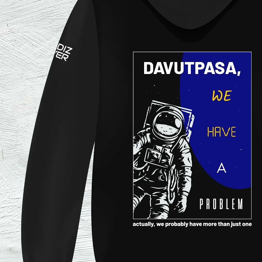 Herkese selamlar! Takımlarımız tarafından tasarlanan "Davutpasa We Have A Problem" sweatshirtleri sonunda satışa çıkıyor!

Eğer kendinizi veya etrafınızdaki Yıldızlıları yeni yılda yeni bir hediye ile mutlu etmek isterseniz ayrıntılar sipariş formunda:

uydu.yildiz.edu.tr/siparis