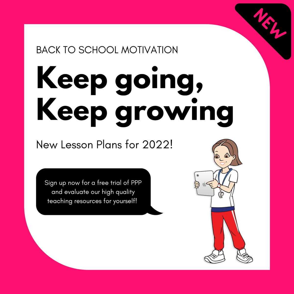 PrimPEplanning's tweet image. Back to school tomorrow! Sign up for a free trial with us at primarypeplanning.com to gain free access to hundreds of new videos, downloadable PE lesson plans &amp;amp; printable PDFs for year groups EY, KS1 &amp;amp; KS2🤩 #backtoschool #lessonplan #primaryschool