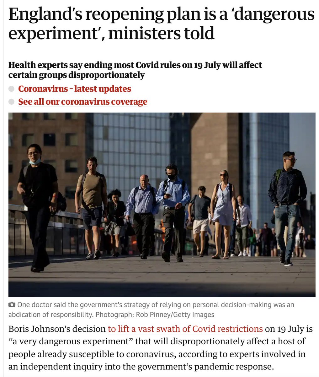 NateSilver538's tweet photo. Not only about schools, but I think it was noteworthy how reopening things sometimes came to be framed as an "experiment", when gathering in person is very much the default condition and extended closures of schools, social activities, businesses, etc. is the experiment. https://t.co/voNSFwrbHm